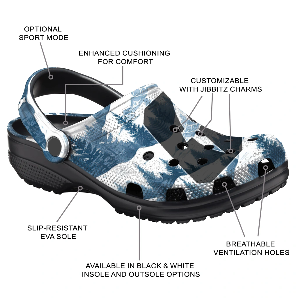 customized charlotte 49ers snowy mountains clogs new arrival customized charlotte 49ers snowy mountains clogs new arrival