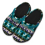 customized charlotte hornets christmas motif clogs best selling