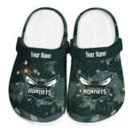 customized charlotte hornets deer nightscape clogs best selling
