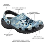 customized charlotte hornets sea swirls clogs best selling
