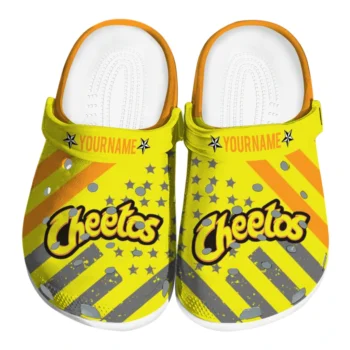 customized cheetos bold yellow orange clogs best selling hey clogs