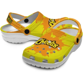 customized cheetos center yellow orange clogs high quality hey clogs