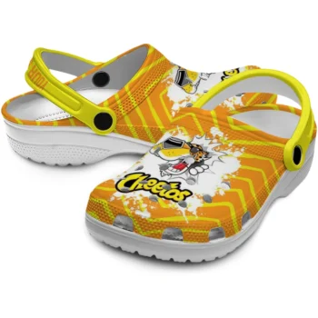 customized cheetos cheetah attack orange yellow clogs high quality hey clogs