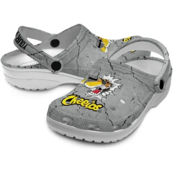 customized cheetos fist crack gray yellow clogs high quality hey clogs