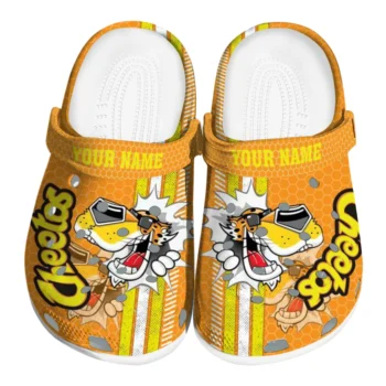 customized cheetos snack attack orange yellow clogs best selling hey clogs