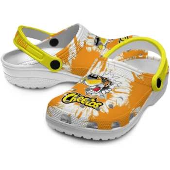 customized cheetos splash orange yellow clogs high quality hey clogs