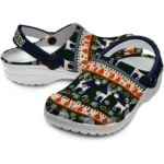 customized chicago bears christmas motif clogs best selling