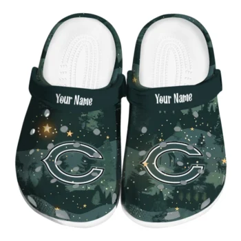 customized chicago bears deer nightscape clogs best selling