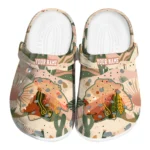 customized chicago blackhawks desert cactus pattern clogs best selling