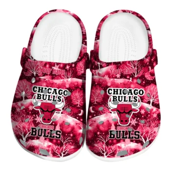 customized chicago bulls snowy hills clogs best selling