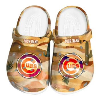 customized chicago cubs desert layers clogs best selling