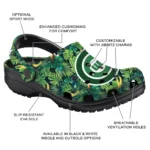 customized chicago cubs tropical leaves clogs best selling