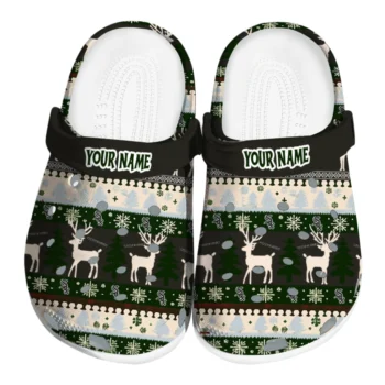 customized chicago white sox christmas motif clogs best selling