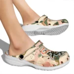 customized chicago white sox desert cactus pattern clogs best selling