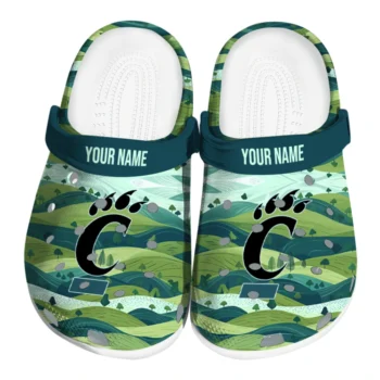 customized cincinnati bearcats hills illustration clogs best selling