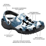 customized cincinnati bengals snowy mountains clogs best selling