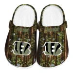 customized cincinnati bengals woods forest designs clogs best selling