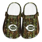 customized cincinnati reds woods forest designs clogs best selling