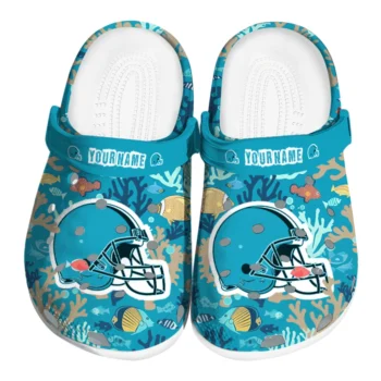 customized cleveland browns tropical fish ocean clogs best selling