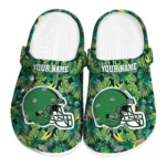 customized cleveland browns tropical leaves clogs best selling