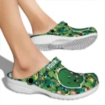 customized cleveland browns tropical leaves clogs best selling