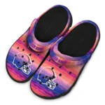 customized cleveland browns wavy stripes clogs best selling