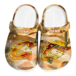 customized cleveland cavaliers desert layers clogs best selling