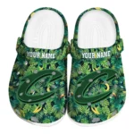 customized cleveland cavaliers tropical leaves clogs best selling