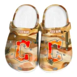 customized cleveland guardians desert layers clogs best selling