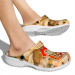 customized cleveland guardians desert layers clogs best selling