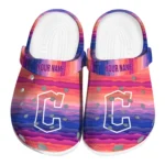 customized cleveland guardians wavy stripes clogs best selling