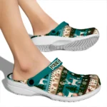 customized coastal carolina chanticleers christmas motif clogs best selling