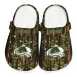 customized colorado avalanche woods forest designs clogs best selling