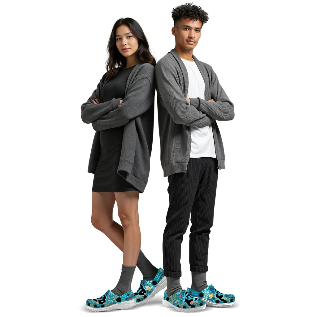 customized colorado buffaloes tropical fish ocean clogs top rated customized colorado buffaloes tropical fish ocean clogs top rated