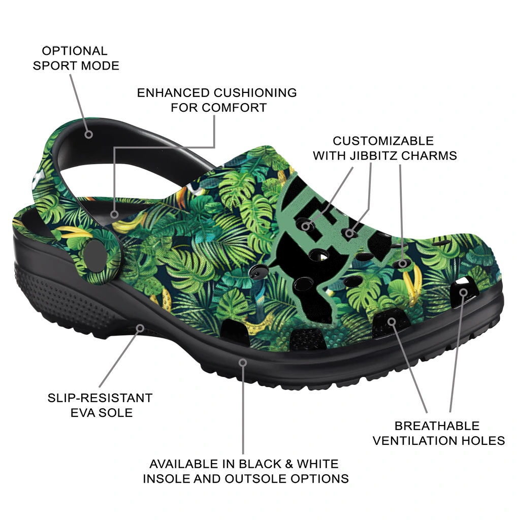 customized colorado buffaloes tropical leaves clogs new arrival customized colorado buffaloes tropical leaves clogs new arrival
