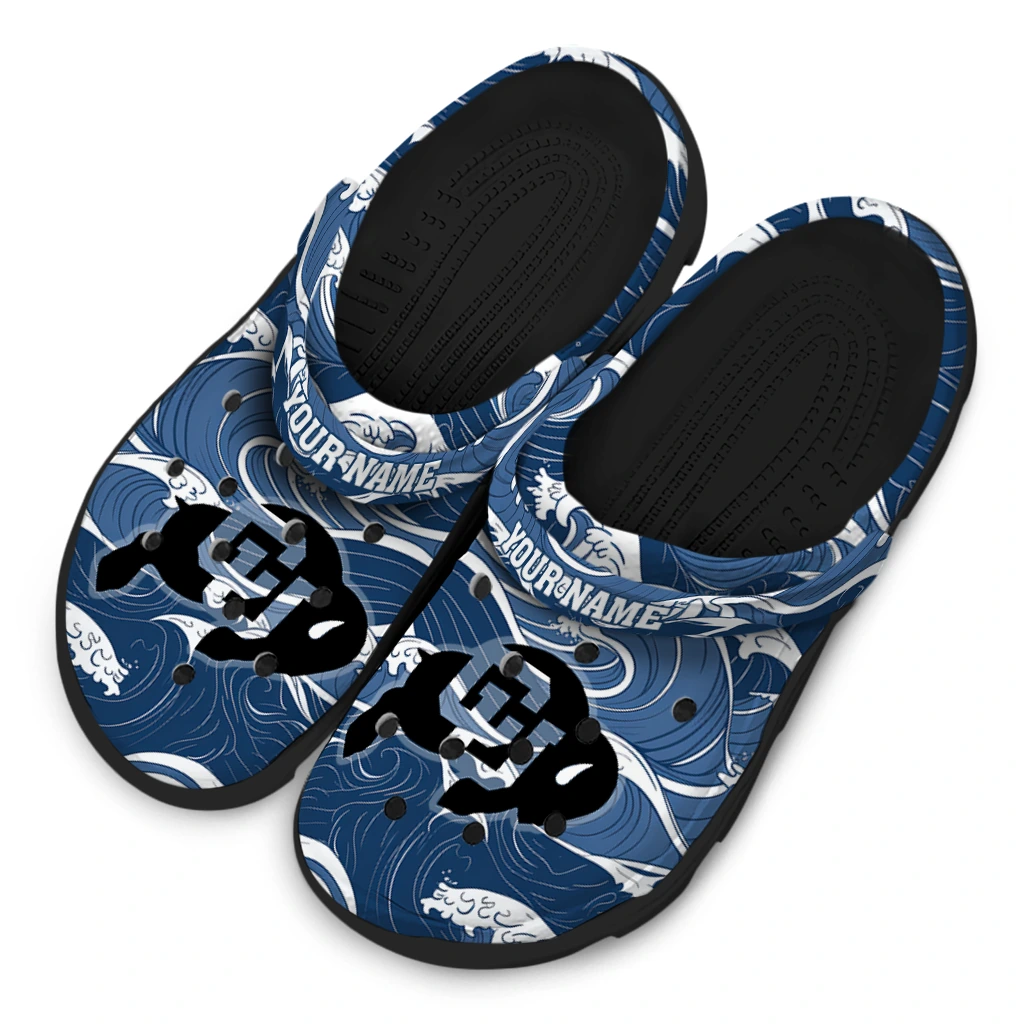 customized colorado buffaloes wave flow clogs latest model customized colorado buffaloes wave flow clogs latest model