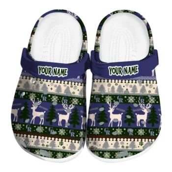 customized colorado rockies christmas motif clogs best selling