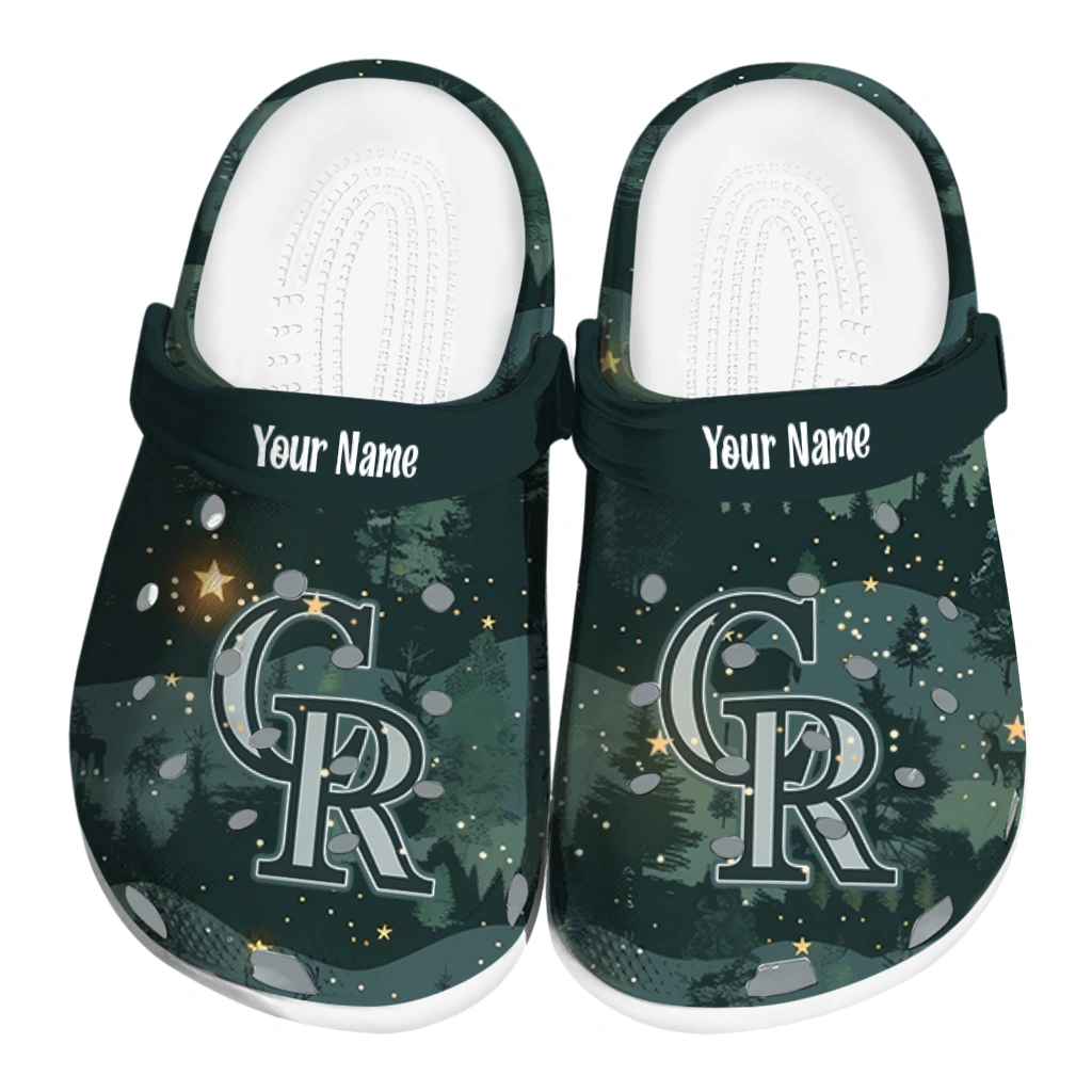 customized colorado rockies deer nightscape clogs best selling customized colorado rockies deer nightscape clogs best selling