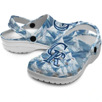 customized colorado rockies mountain artwork clogs high quality