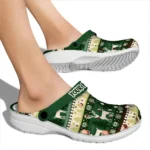customized colorado state rams christmas motif clogs best selling