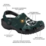 customized colorado state rams deer nightscape clogs best selling