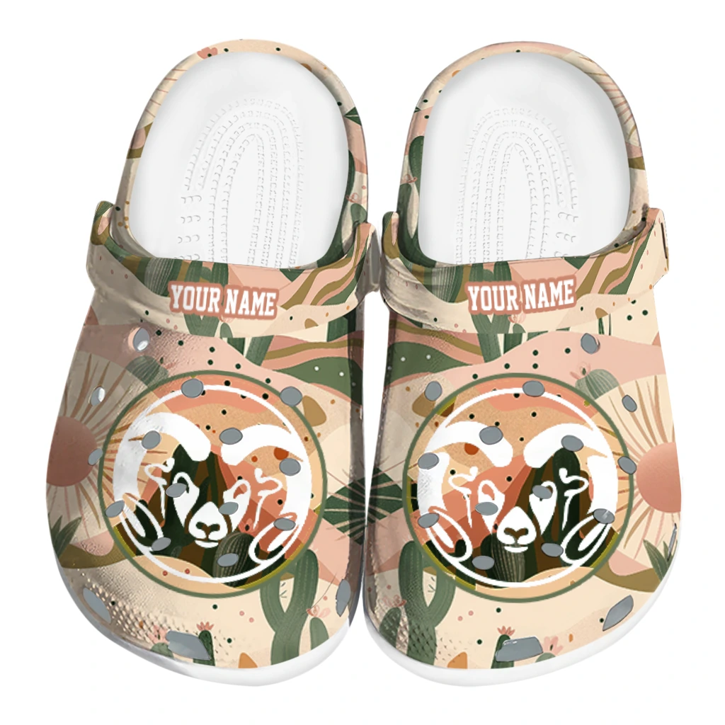 customized colorado state rams desert cactus pattern clogs best selling customized colorado state rams desert cactus pattern clogs best selling