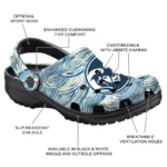 customized colorado state rams sea swirls clogs best selling