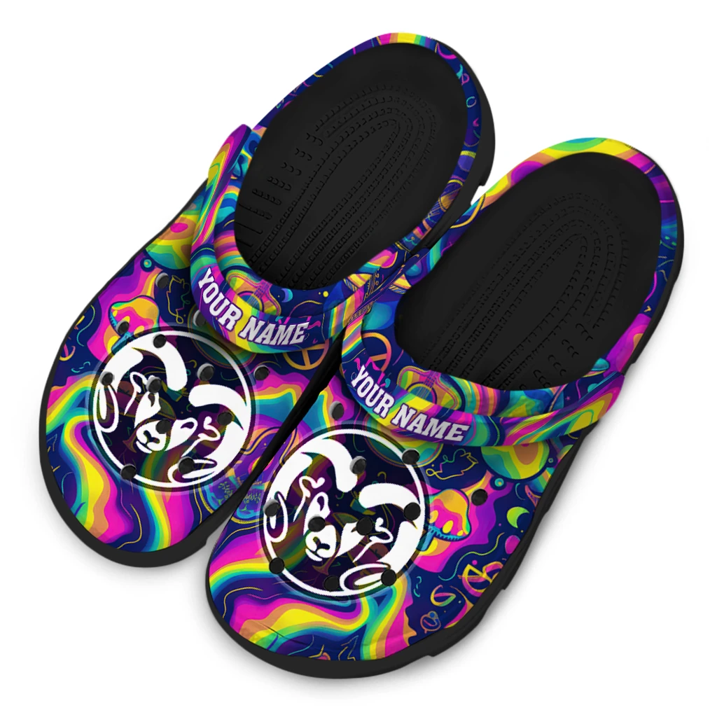 customized colorado state rams swirling mushrooms clogs latest model customized colorado state rams swirling mushrooms clogs latest model