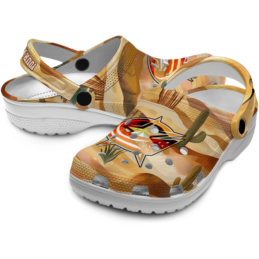customized columbus blue jackets desert layers clogs high quality customized columbus blue jackets desert layers clogs high quality