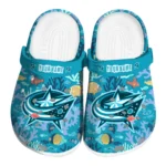 customized columbus blue jackets tropical fish ocean clogs best selling