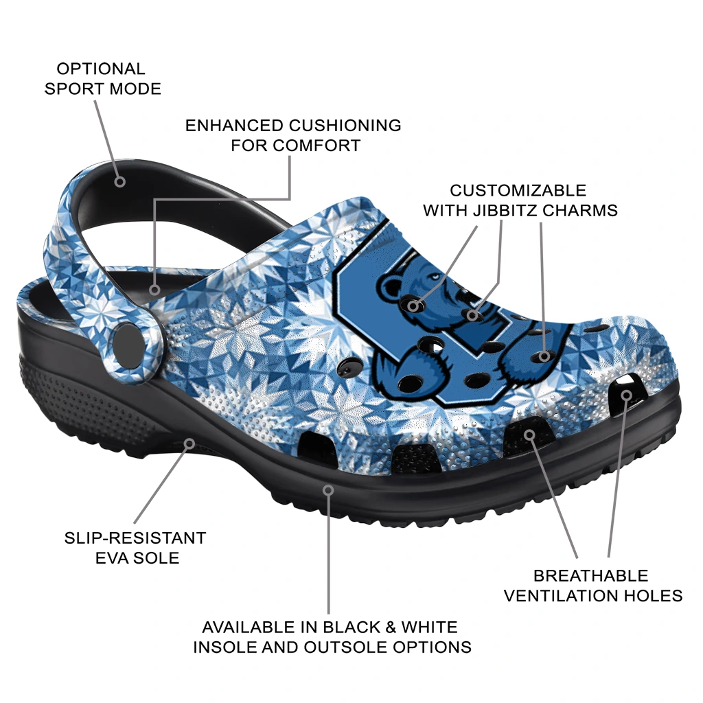 customized cornell big red snowflake mosaic clogs new arrival customized cornell big red snowflake mosaic clogs new arrival