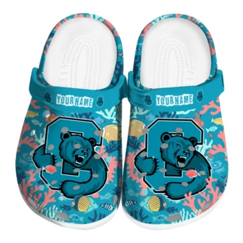 customized cornell big red tropical fish ocean clogs best selling