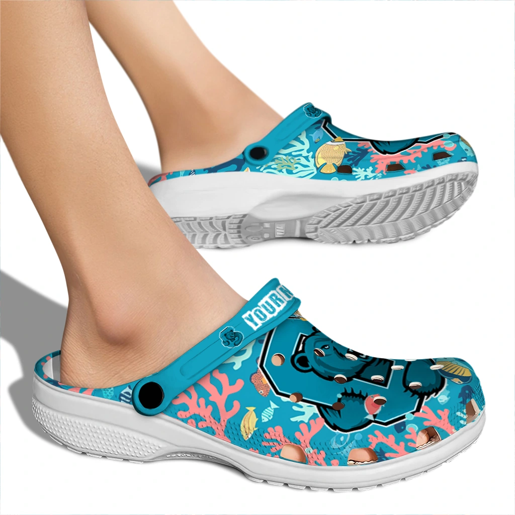 customized cornell big red tropical fish ocean clogs fashion forward customized cornell big red tropical fish ocean clogs fashion forward