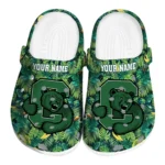 customized cornell big red tropical leaves clogs best selling